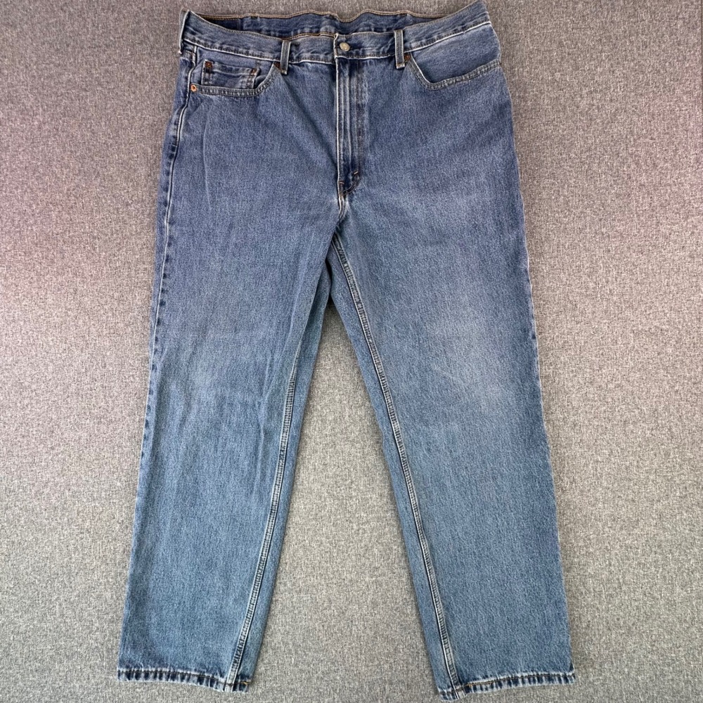 Levi's Jeans Mens 40x32 550 Relaxed Fit Blue Tapered Leg 100% Cotton Denim